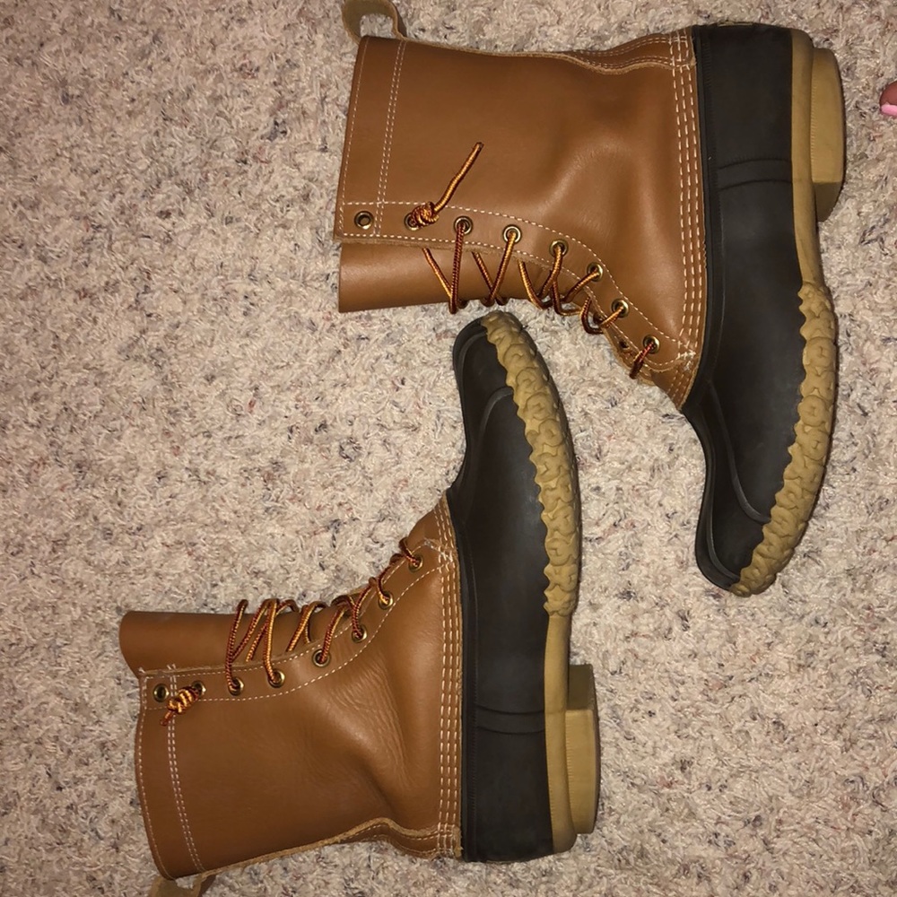 LL Bean duck boots